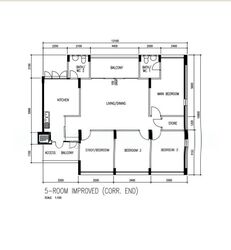 Blk 945 TAMPINES PALMSVILLE (Tampines), HDB 5 Rooms #580301031